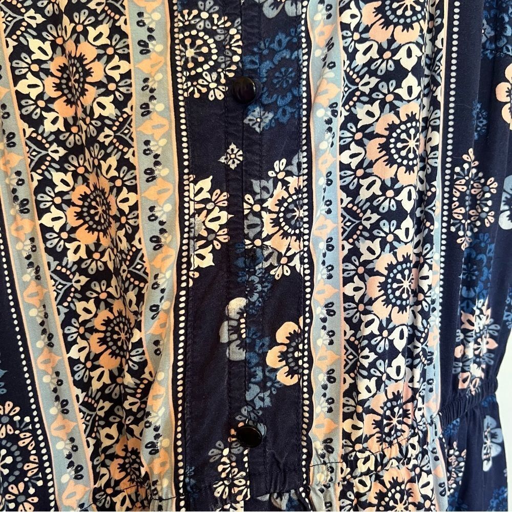 Justice Blue and White Romper Dress - Picture 9 of 9